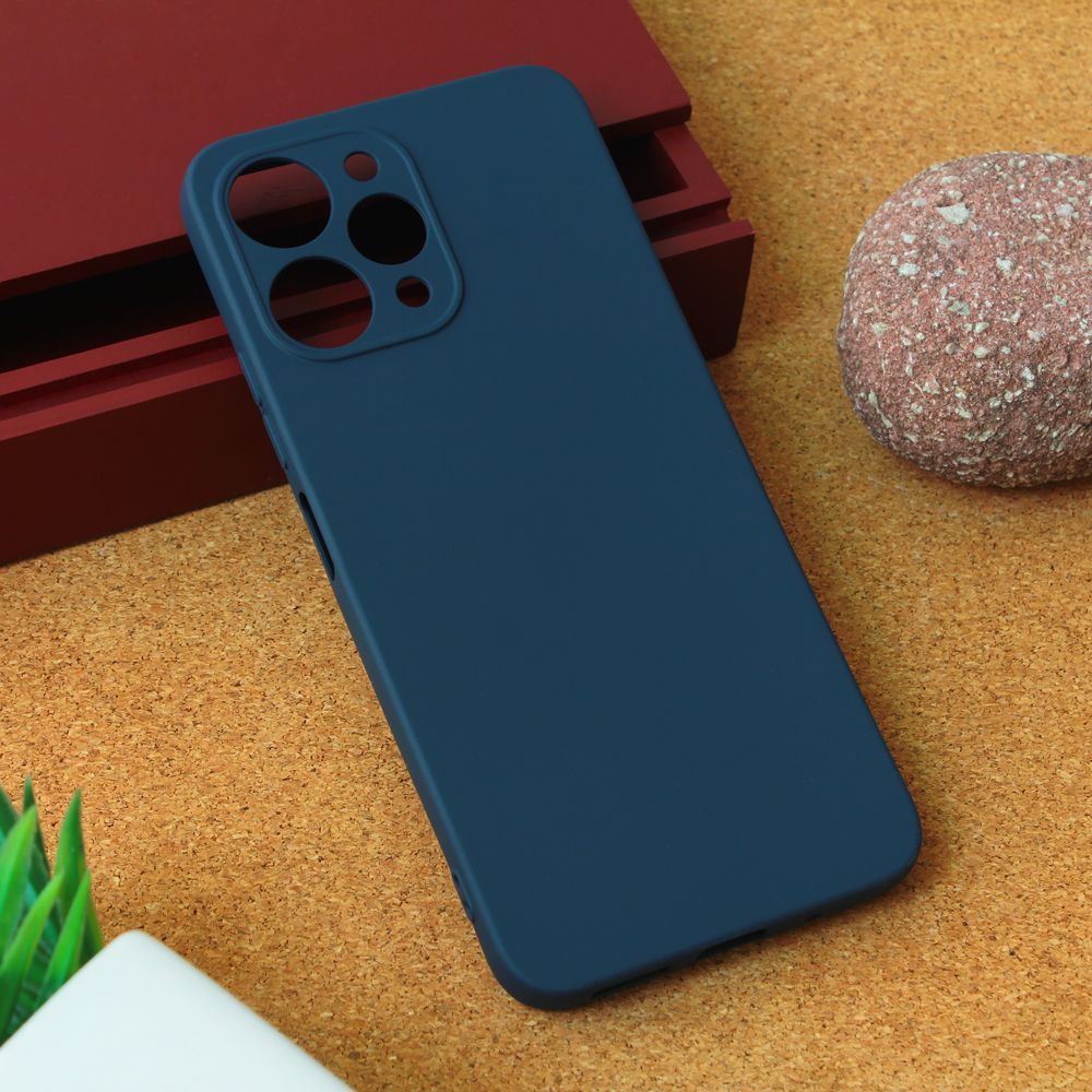 Maska za Xiaomi Redmi 12 — Teracell Giulietta, tamno plava