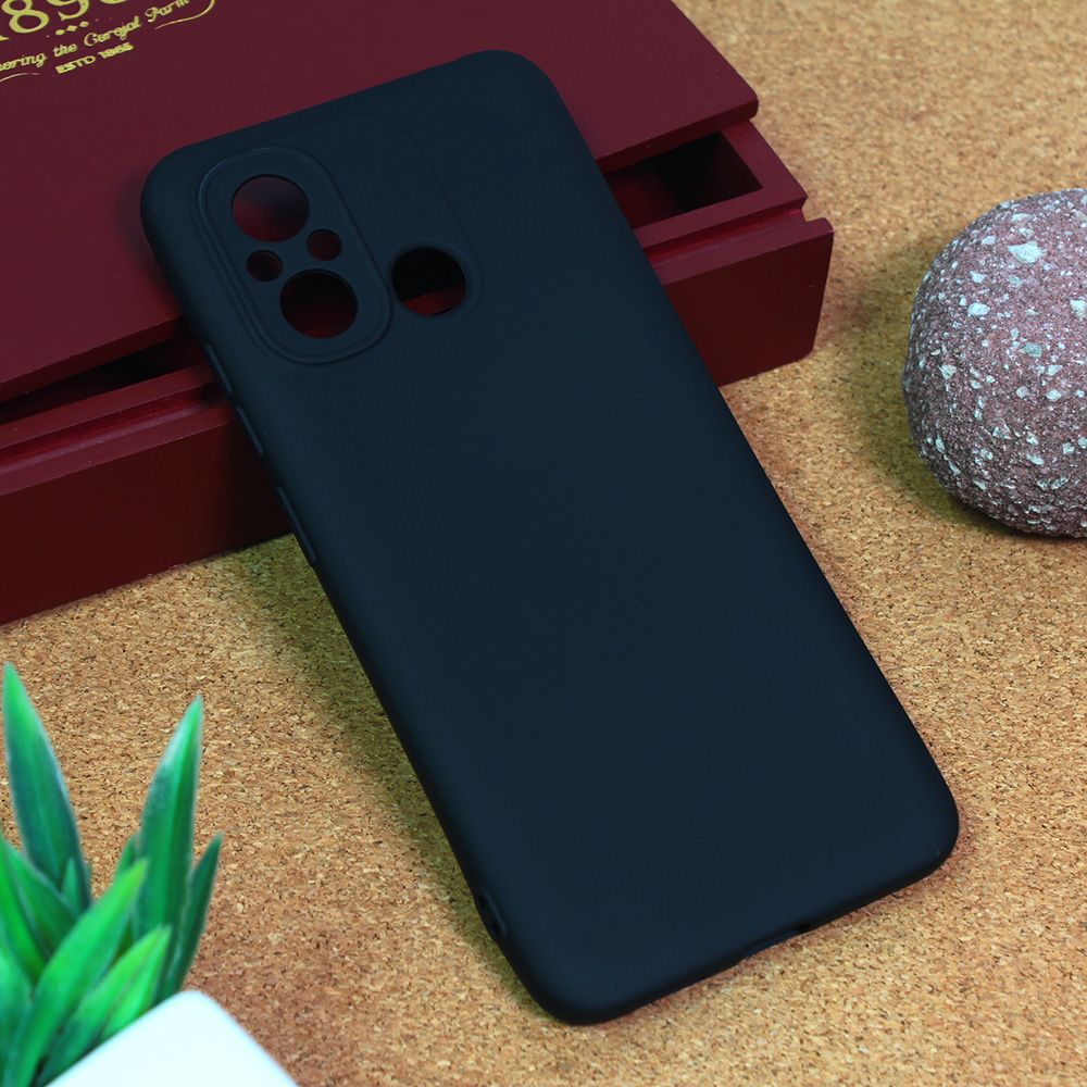 Maska za Xiaomi Redmi 12C — Teracell Giulietta, mat crna