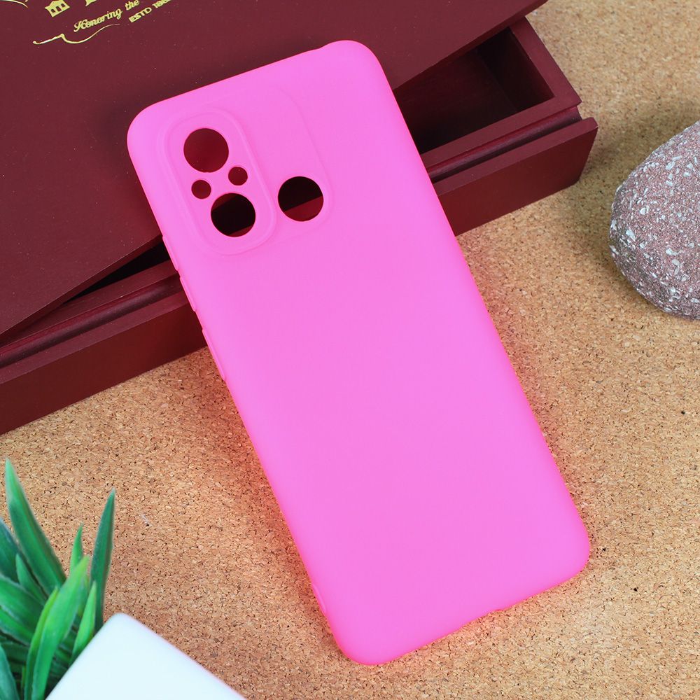 Maska za Xiaomi Redmi 12C — Teracell Giulietta, mat pink
