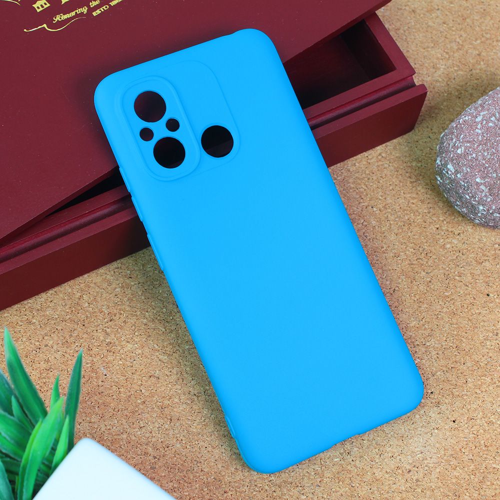 Maska za Xiaomi Redmi 12C — Teracell Giulietta, svetlo plava