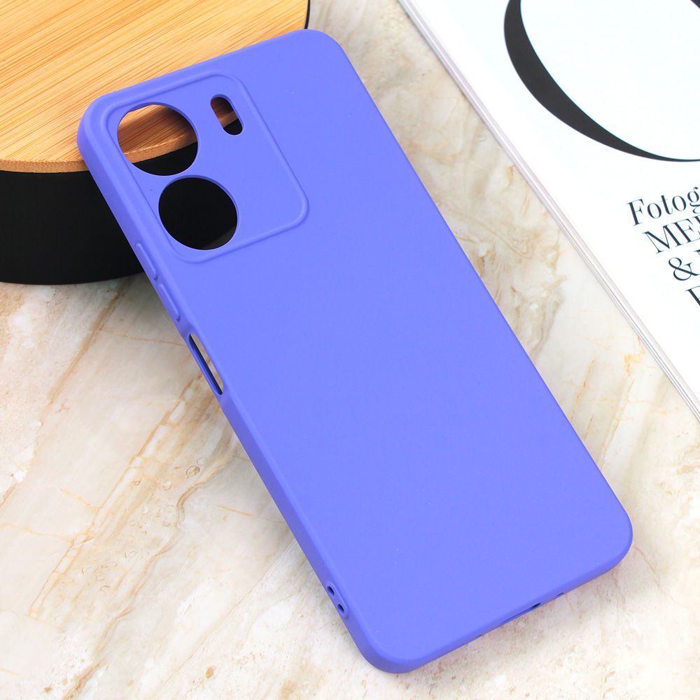 Maska za Xiaomi Redmi 13C — Teracell Giulietta, mat ljubicasta