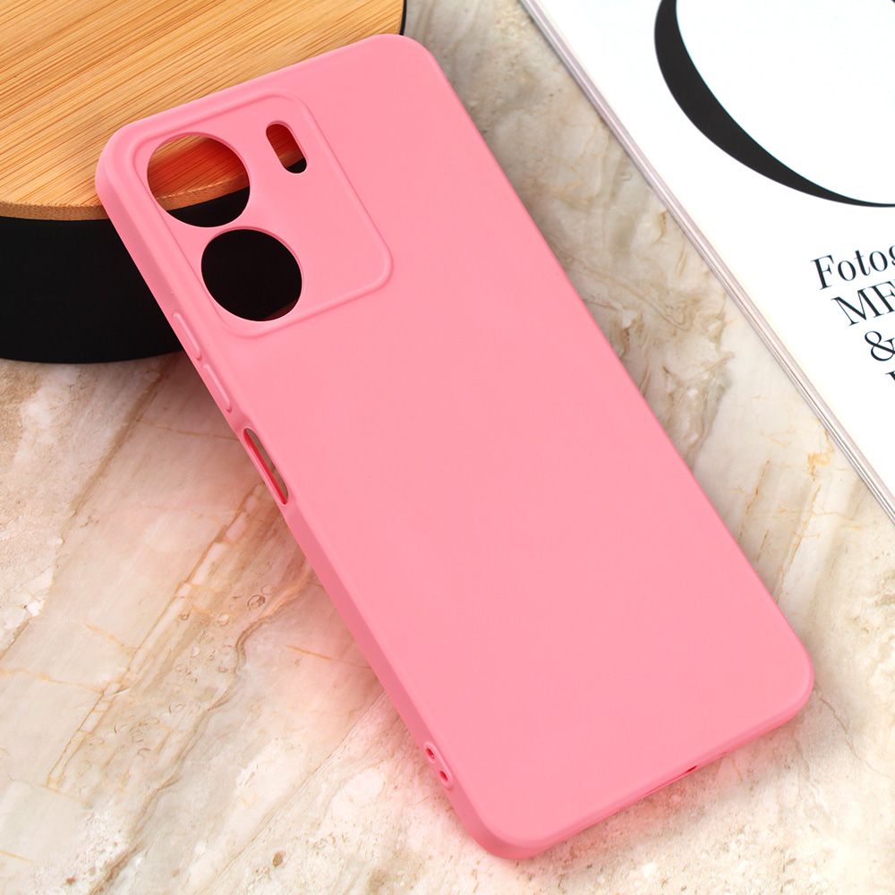Maska za Xiaomi Redmi 13C — Teracell Giulietta, mat roze