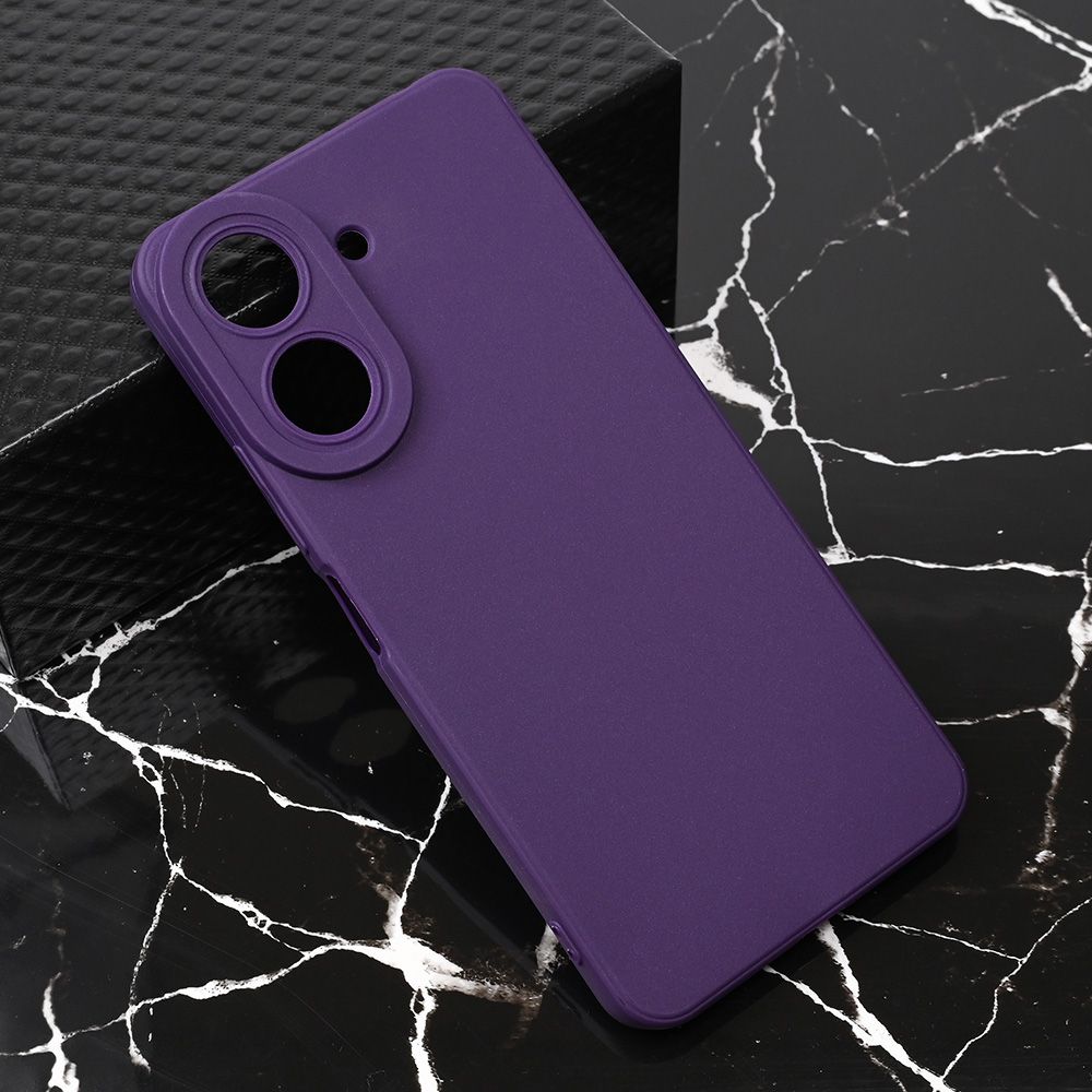 Maska za Xiaomi Redmi 13C — Teracell Giulietta, tamno ljubicasta