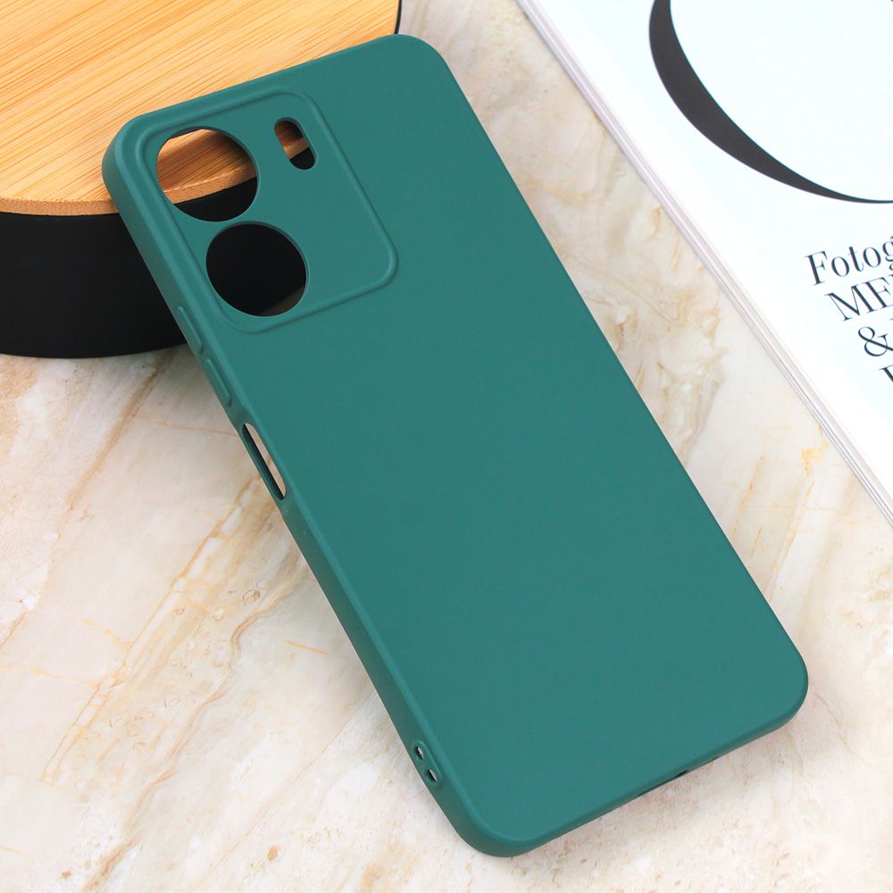 Maska za Xiaomi Redmi 13C — Teracell Giulietta, mat zelena