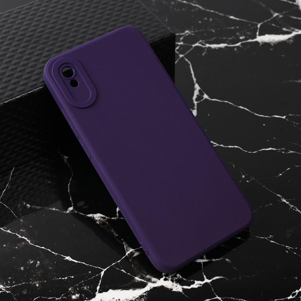 Maska za Xiaomi Redmi 9A — Teracell Giulietta, tamno ljubicasta