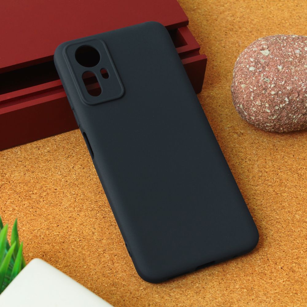 Maska za Xiaomi Redmi Note 12S — Teracell Giulietta, mat crna