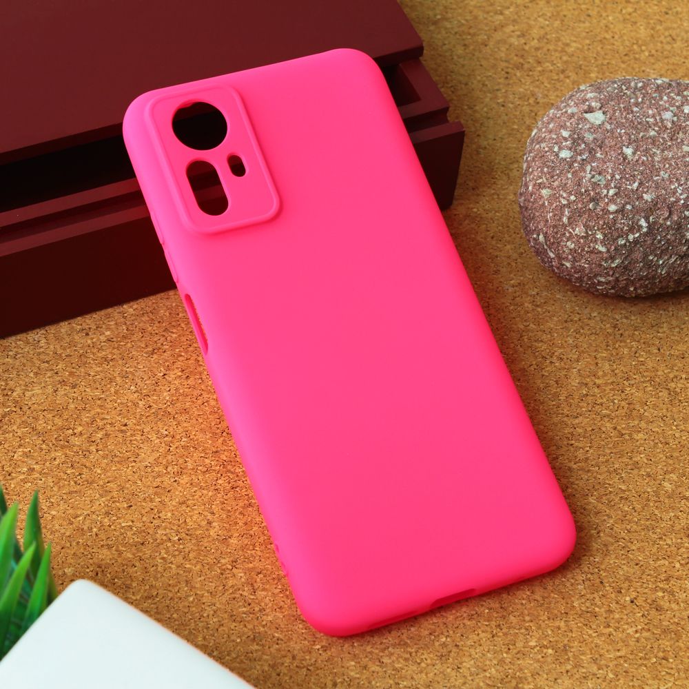 Maska za Xiaomi Redmi Note 12S — Teracell Giulietta, mat pink