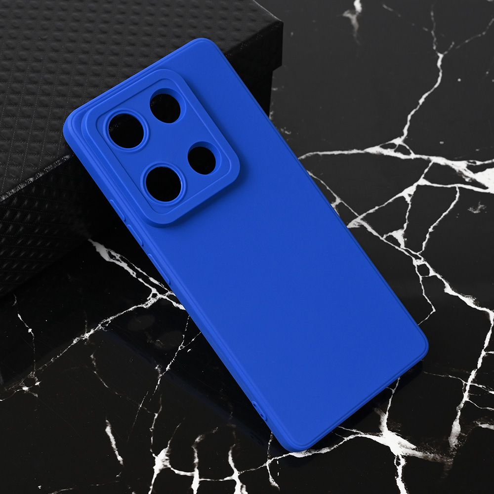 Maska za Xiaomi Redmi Note 14S — Teracell Giulietta, mat plava