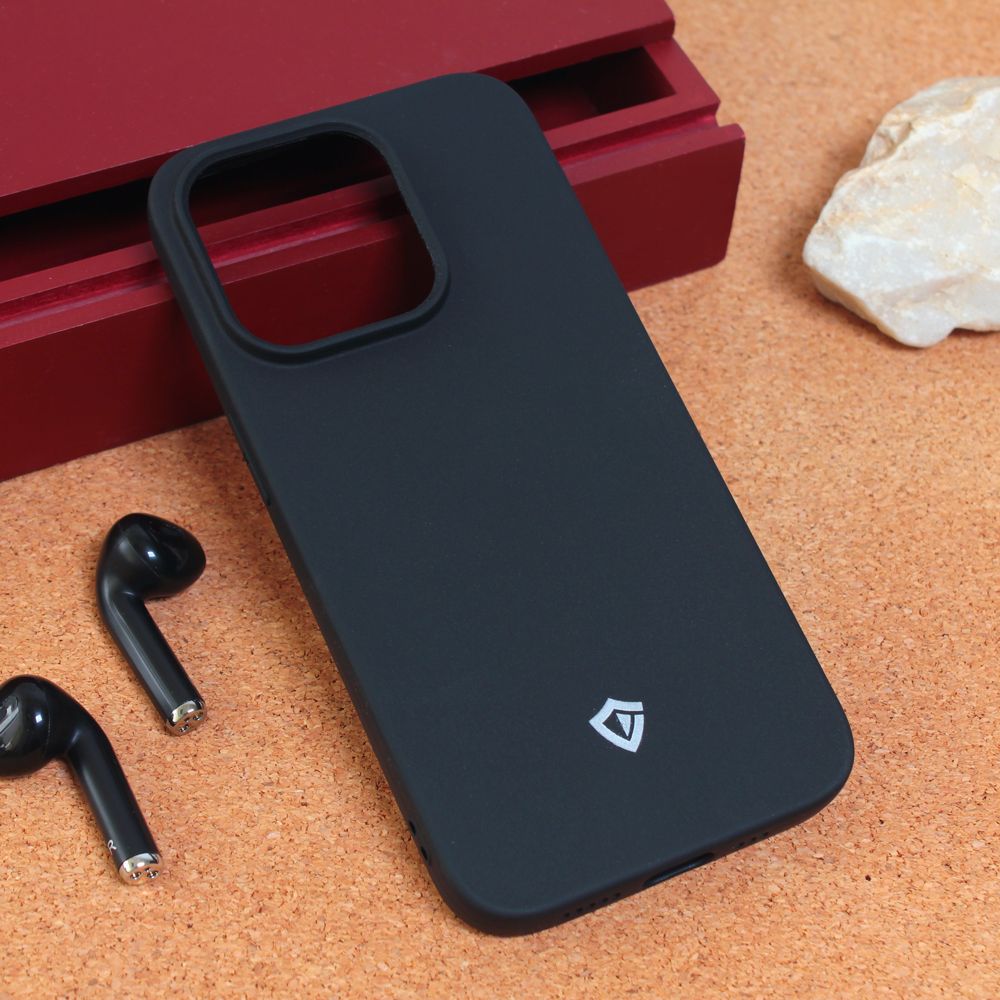 Maska za Apple iPhone 15 Pro — Teracell Skin, mat crna