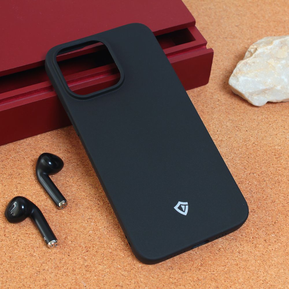 Maska za Apple iPhone 15 Pro Max — Teracell Skin, mat crna