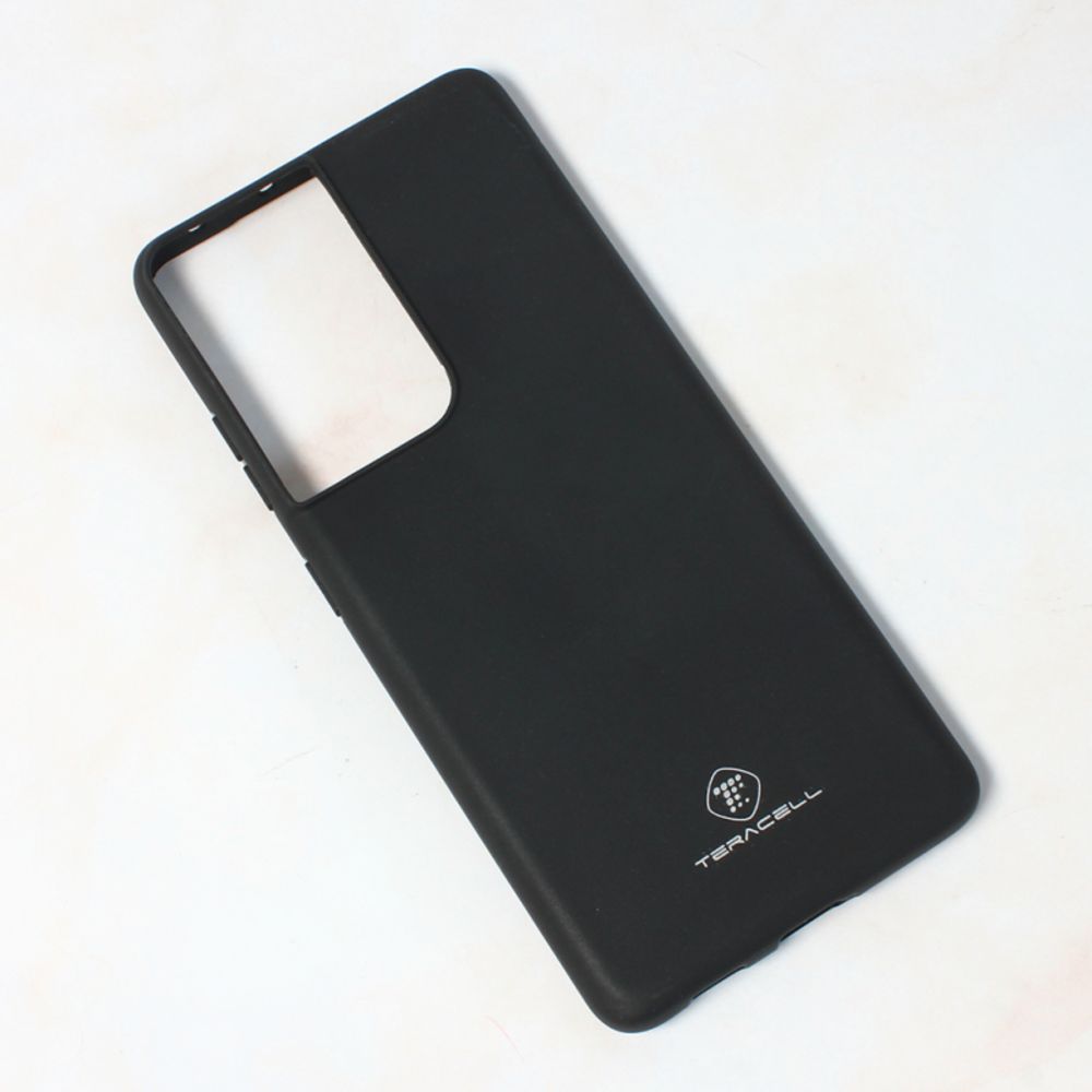 Maska za Samsung Galaxy S21 Ultra — Teracell Skin, mat crna
