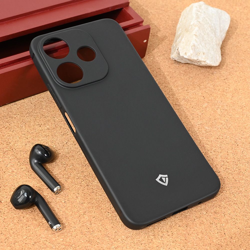 Maska za Xiaomi Redmi 13 — Teracell Skin, mat crna
