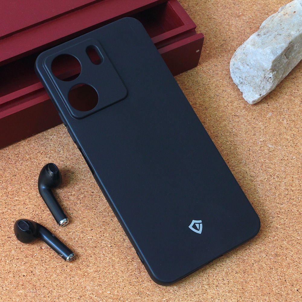 Maska za Xiaomi Redmi 13C — Teracell Skin, mat crna