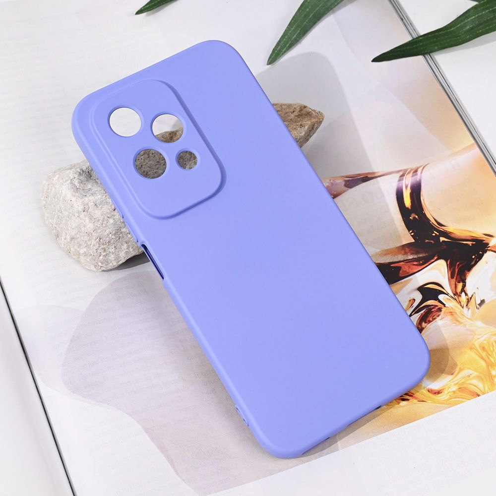 Maska za Honor 200 Lite — Teracell Soft Velvet, ljubicasta