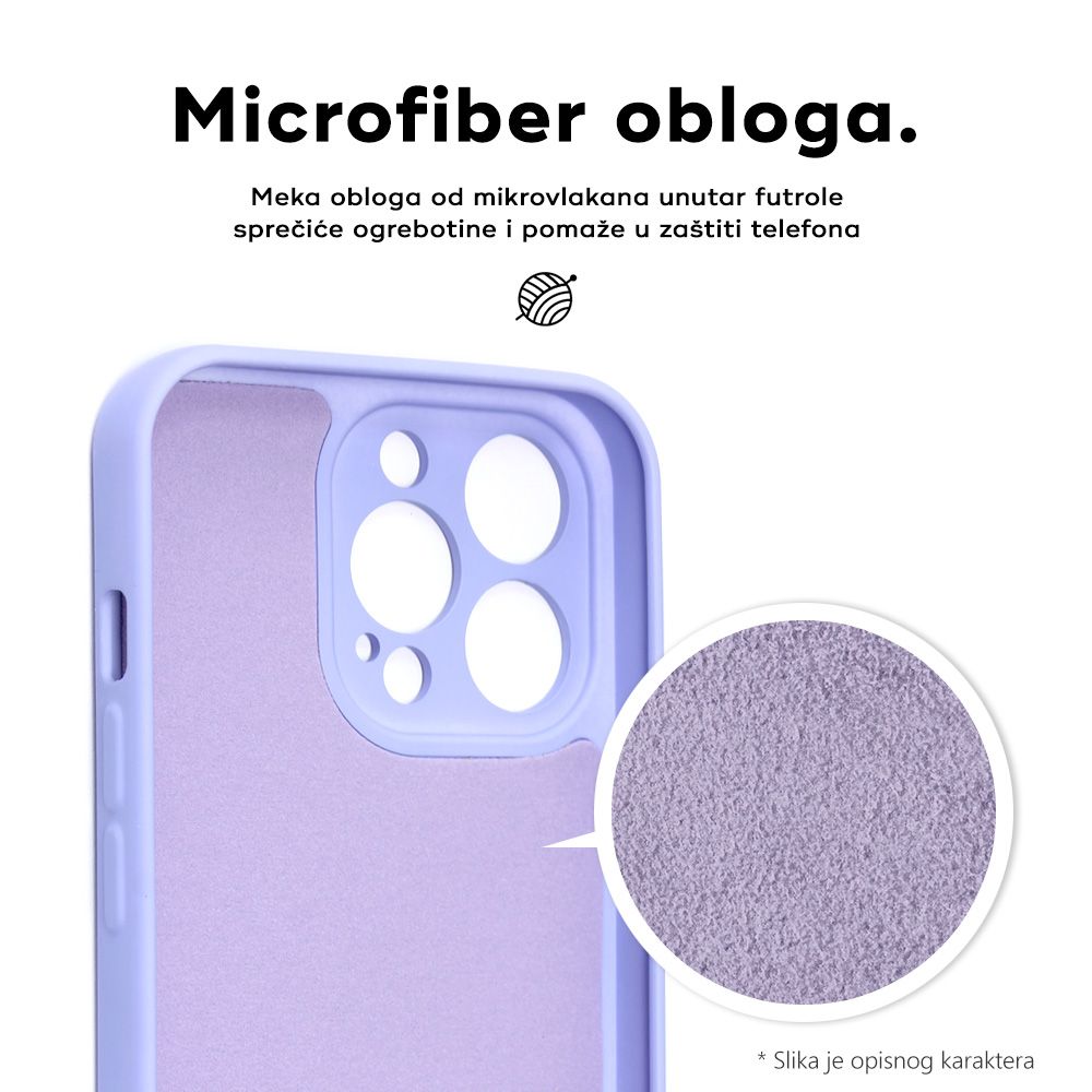 Maska za Honor 200 Smart — Teracell Soft Velvet, crna