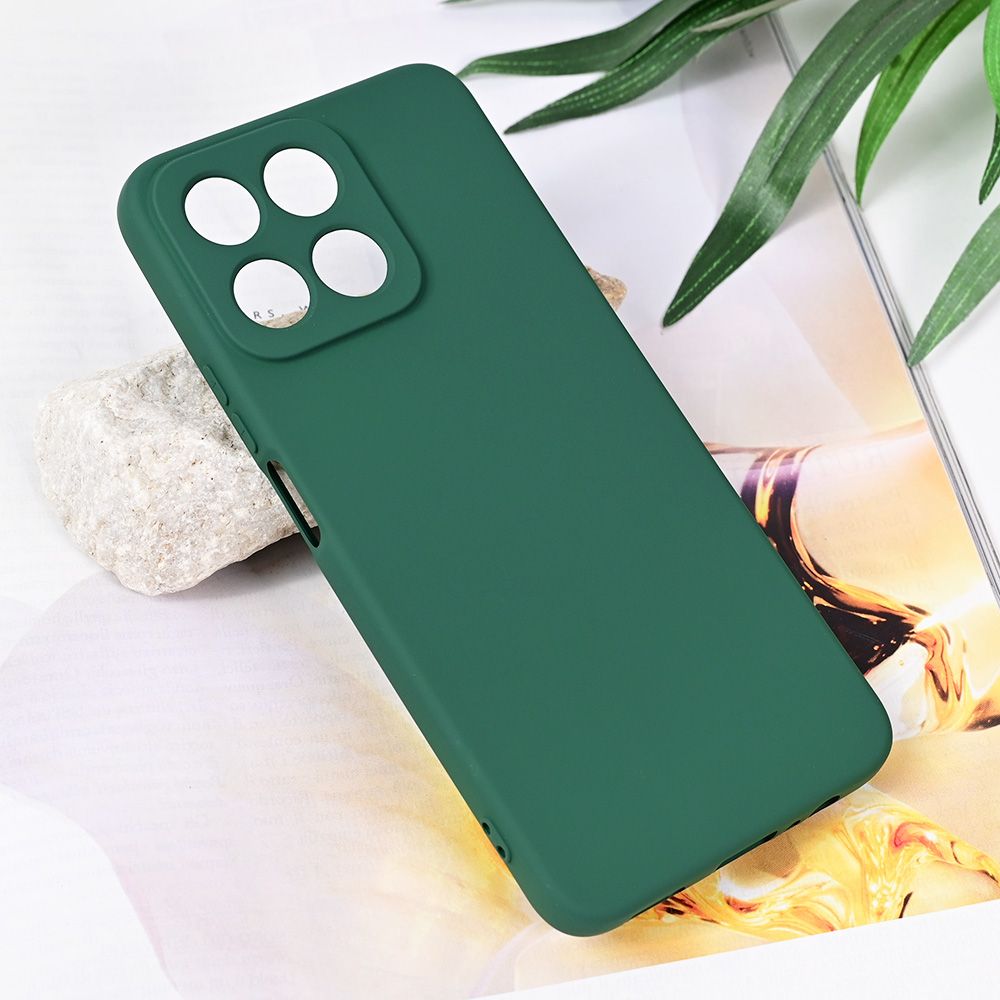Maska za Honor 200 Smart — Teracell Soft Velvet, tamno zelena