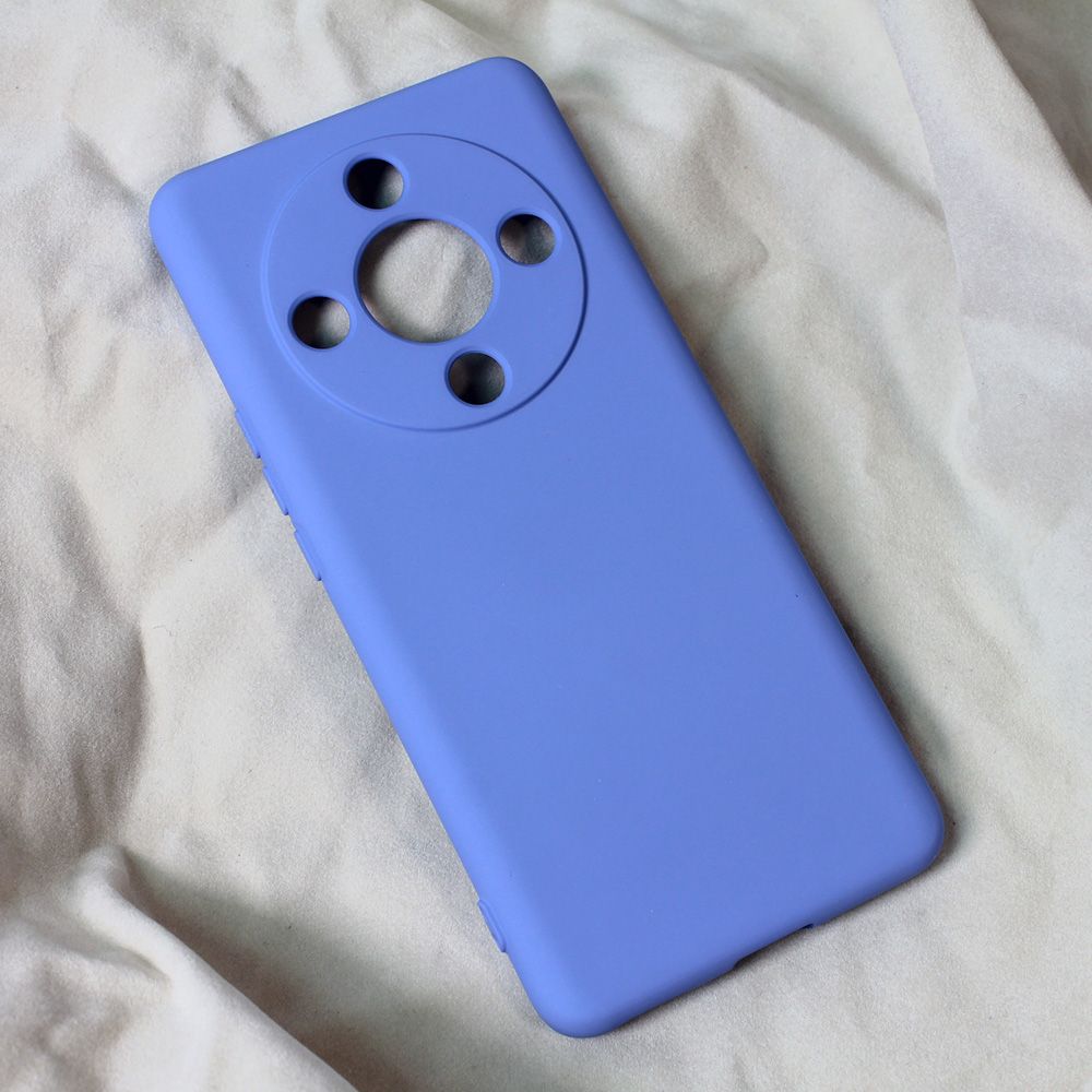 Maska za Honor Magic 6 Lite — Teracell Soft Velvet, ljubicasta