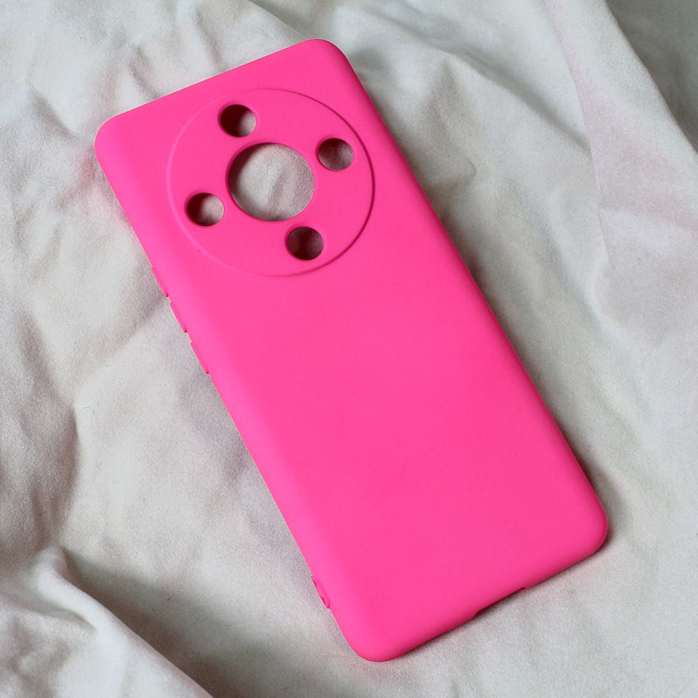 Maska za Honor Magic 6 Lite — Teracell Soft Velvet, pink