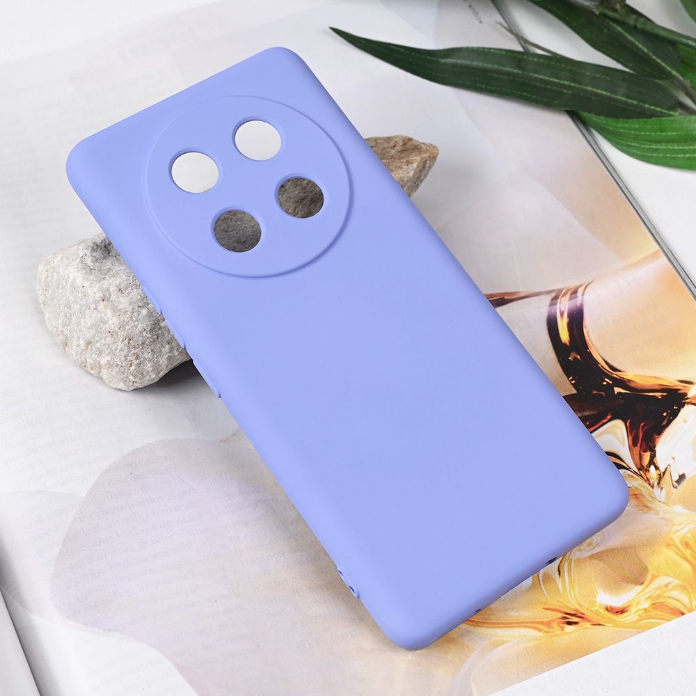 Maska za Honor Magic 7 Lite — Teracell Soft Velvet, ljubicasta