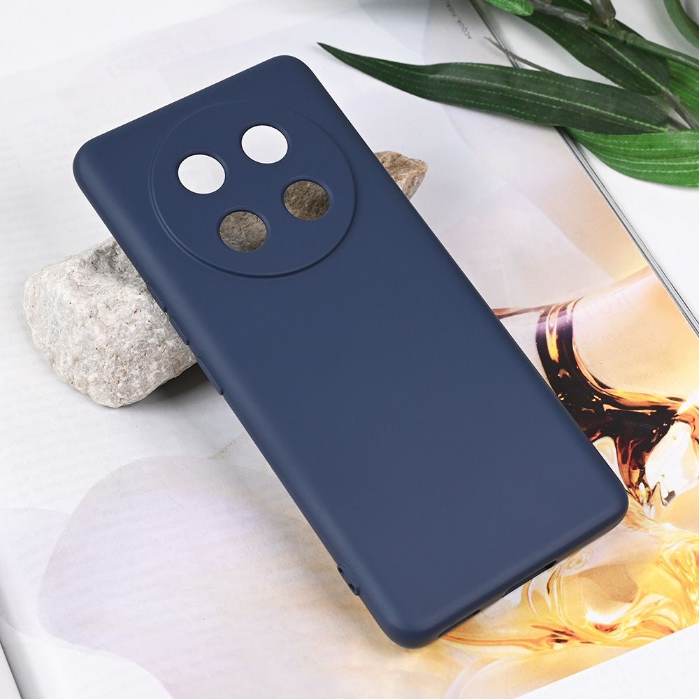 Maska za Honor Magic 7 Lite — Teracell Soft Velvet, tamno plava