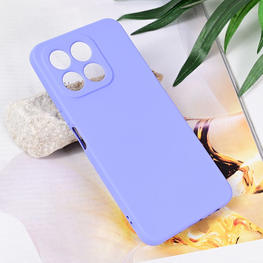 Maska za Honor X6b — Teracell Soft Velvet, ljubicasta