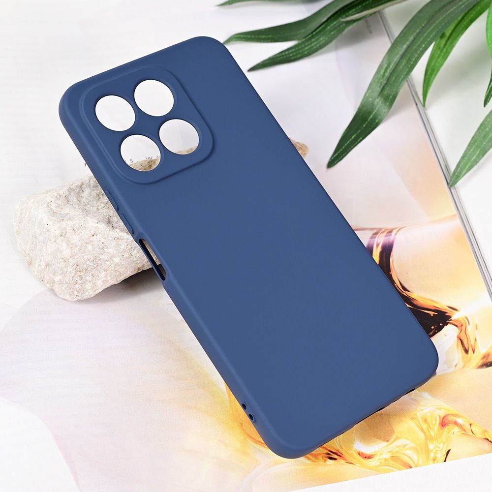 Maska za Honor X6b — Teracell Soft Velvet, tamno plava