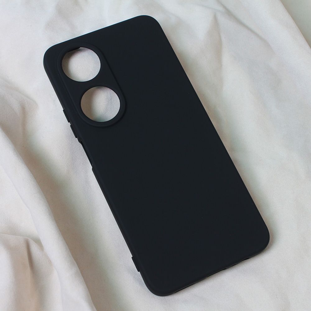 Maska za Honor X7b — Teracell Soft Velvet, crna
