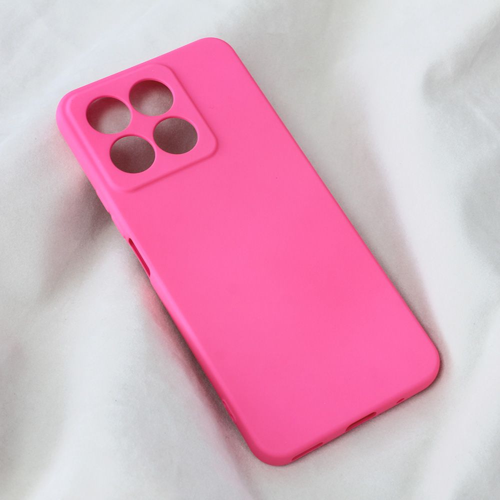 Maska za Honor X8a — Teracell Soft Velvet, pink