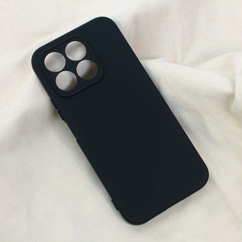 Maska za Honor X8b — Teracell Soft Velvet, crna