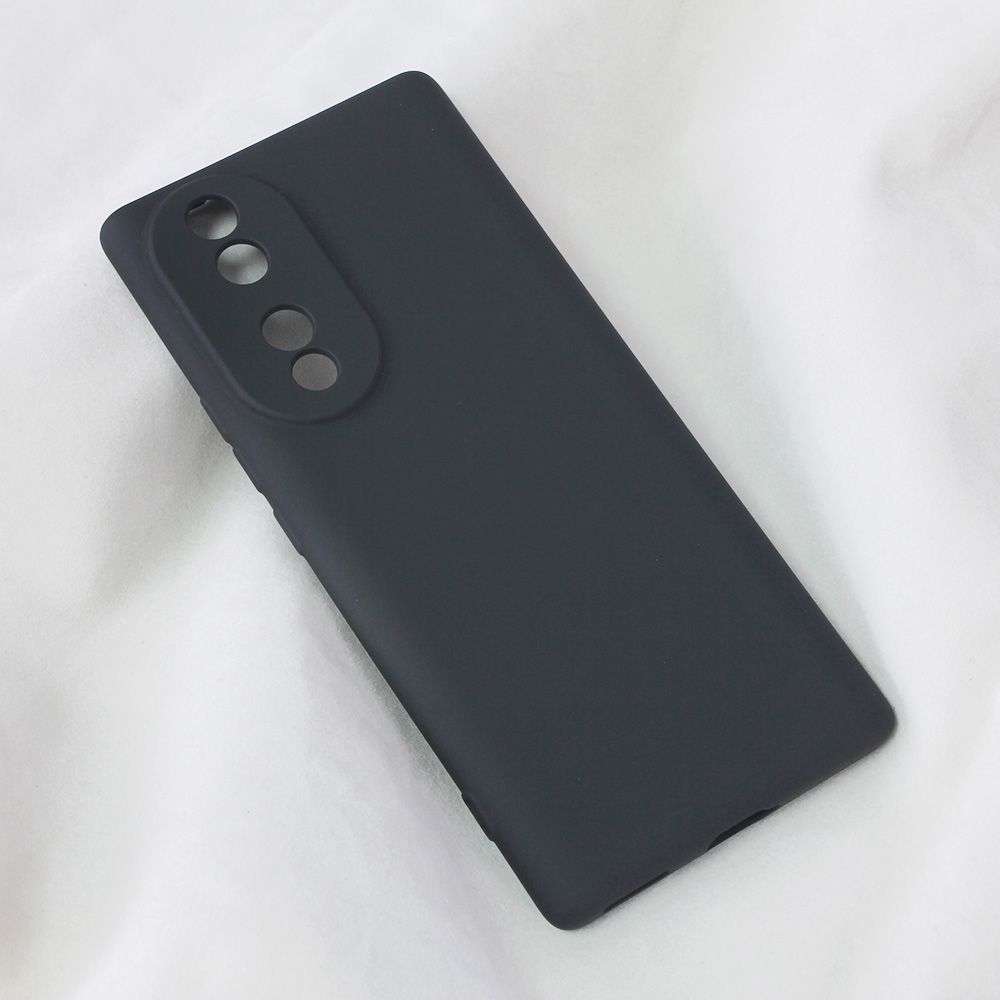 Maska za Honor 70 — Teracell Soft Velvet, crna