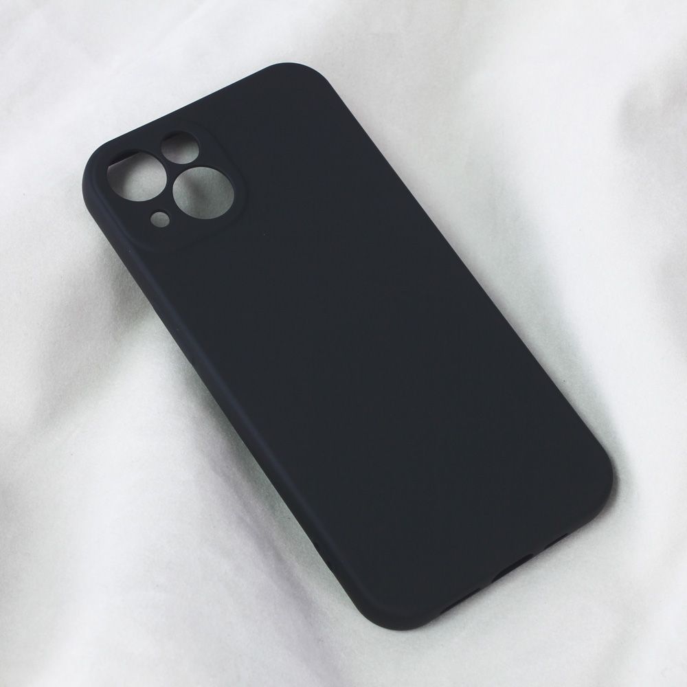 Maska za Apple iPhone 13 — Teracell Soft Velvet, crna