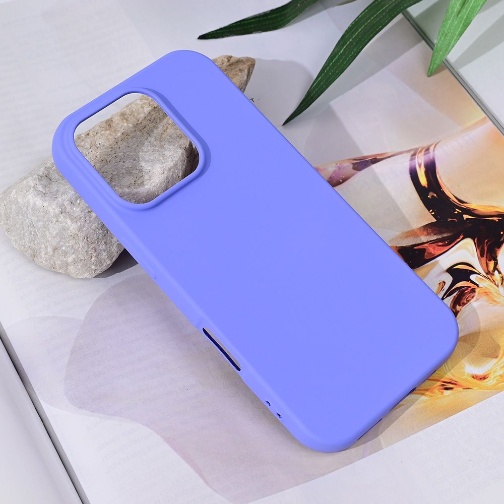 Maska za Apple iPhone 16 Pro — Teracell Soft Velvet, ljubicasta