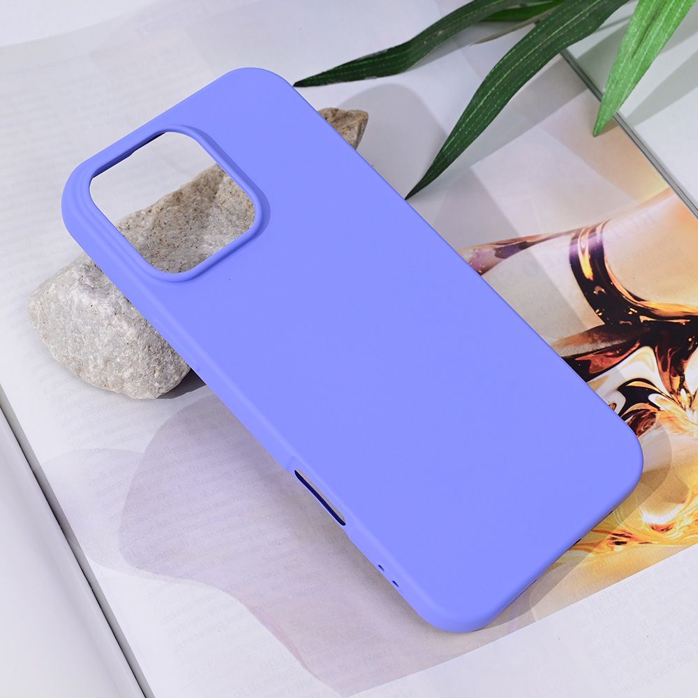 Maska za Apple iPhone 16 Pro Max — Teracell Soft Velvet, ljubicasta