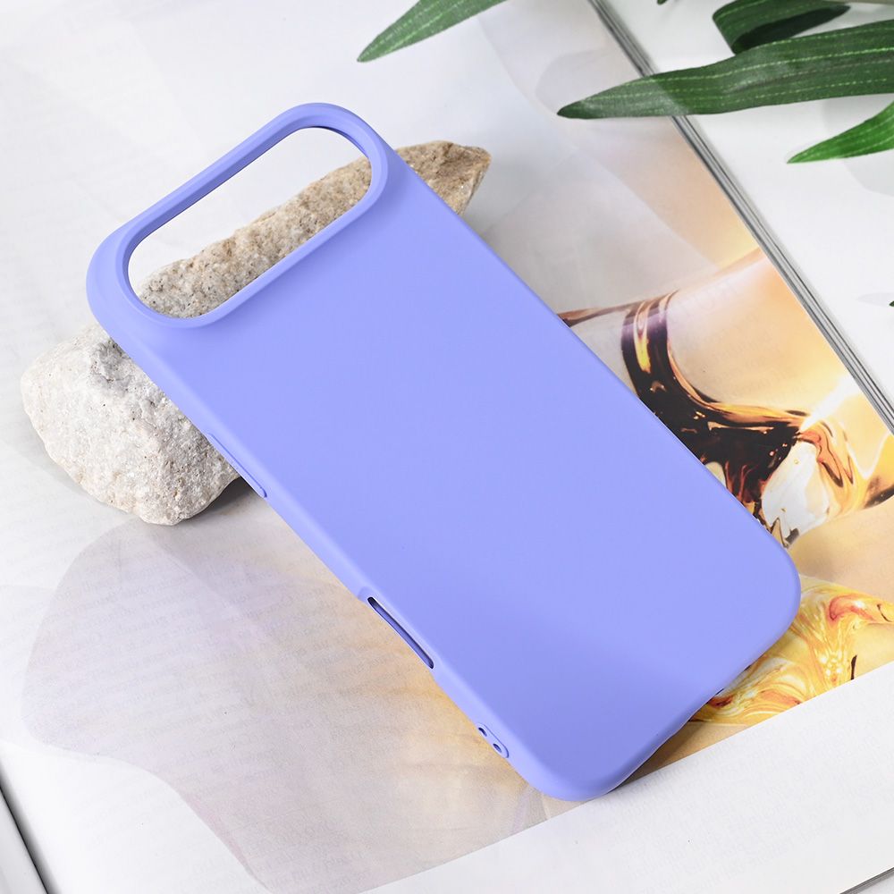 Maska za Apple iPhone 17 Air — Teracell Soft Velvet, ljubicasta