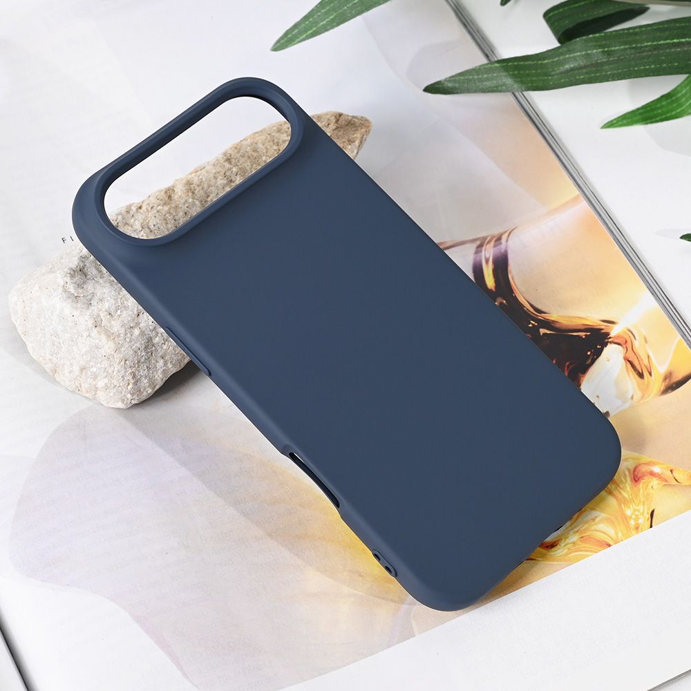 Maska za Apple iPhone 17 Air — Teracell Soft Velvet, tamno plava