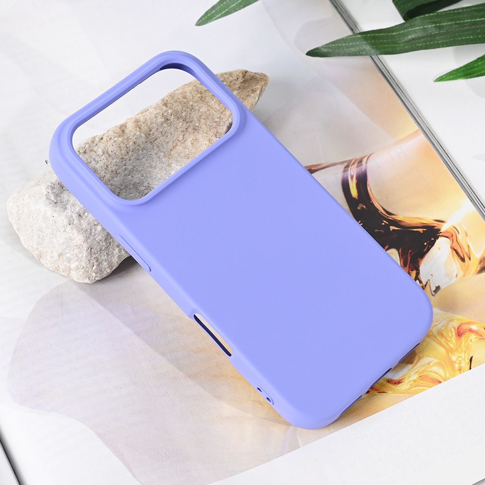 Maska za Apple iPhone 17 Pro — Teracell Soft Velvet, ljubicasta