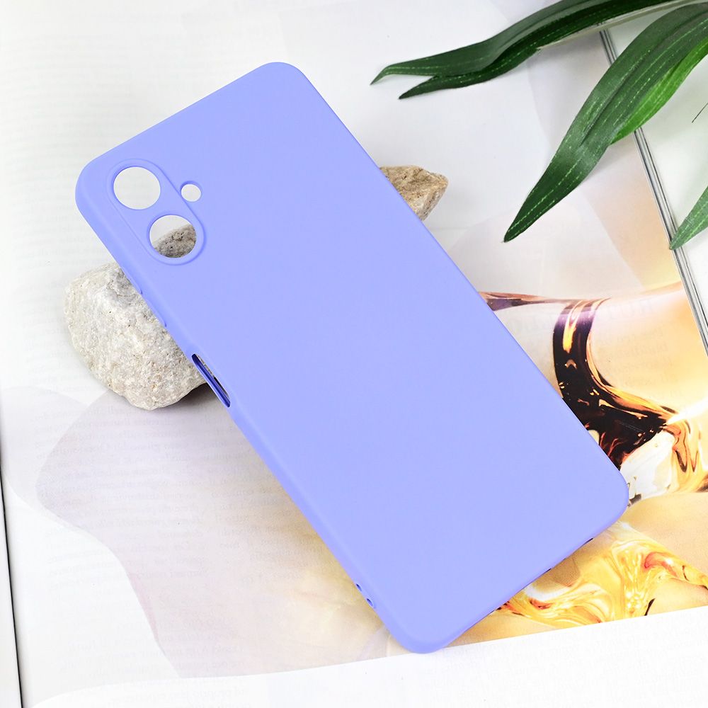Maska za Samsung Galaxy A06 — Teracell Soft Velvet, ljubicasta
