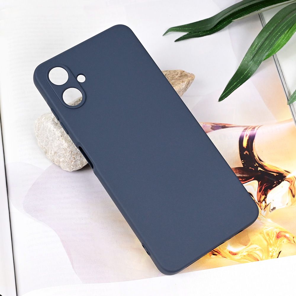 Maska za Samsung Galaxy A06 — Teracell Soft Velvet, tamno plava