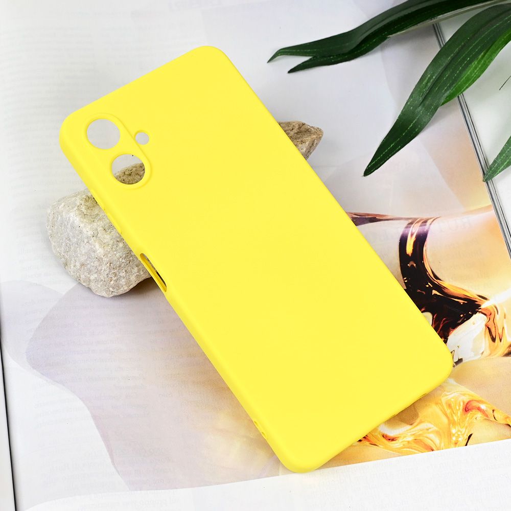 Maska za Samsung Galaxy A06 — Teracell Soft Velvet, zuta