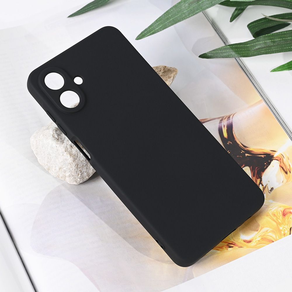 Maska za Samsung Galaxy A07 — Teracell Soft Velvet, crna