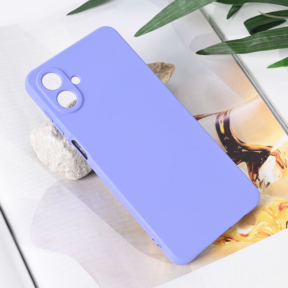 Maska za Samsung Galaxy A07 — Teracell Soft Velvet, ljubicasta