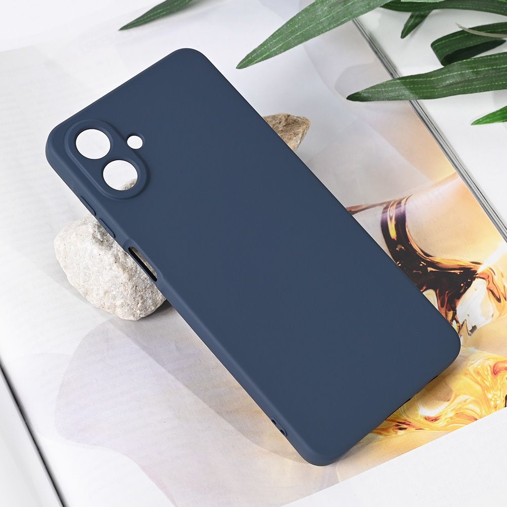 Maska za Samsung Galaxy A07 — Teracell Soft Velvet, tamno plava