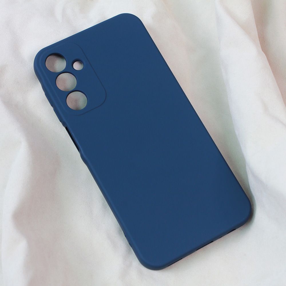 Maska za Samsung Galaxy A15 5G — Teracell Soft Velvet, tamno plava