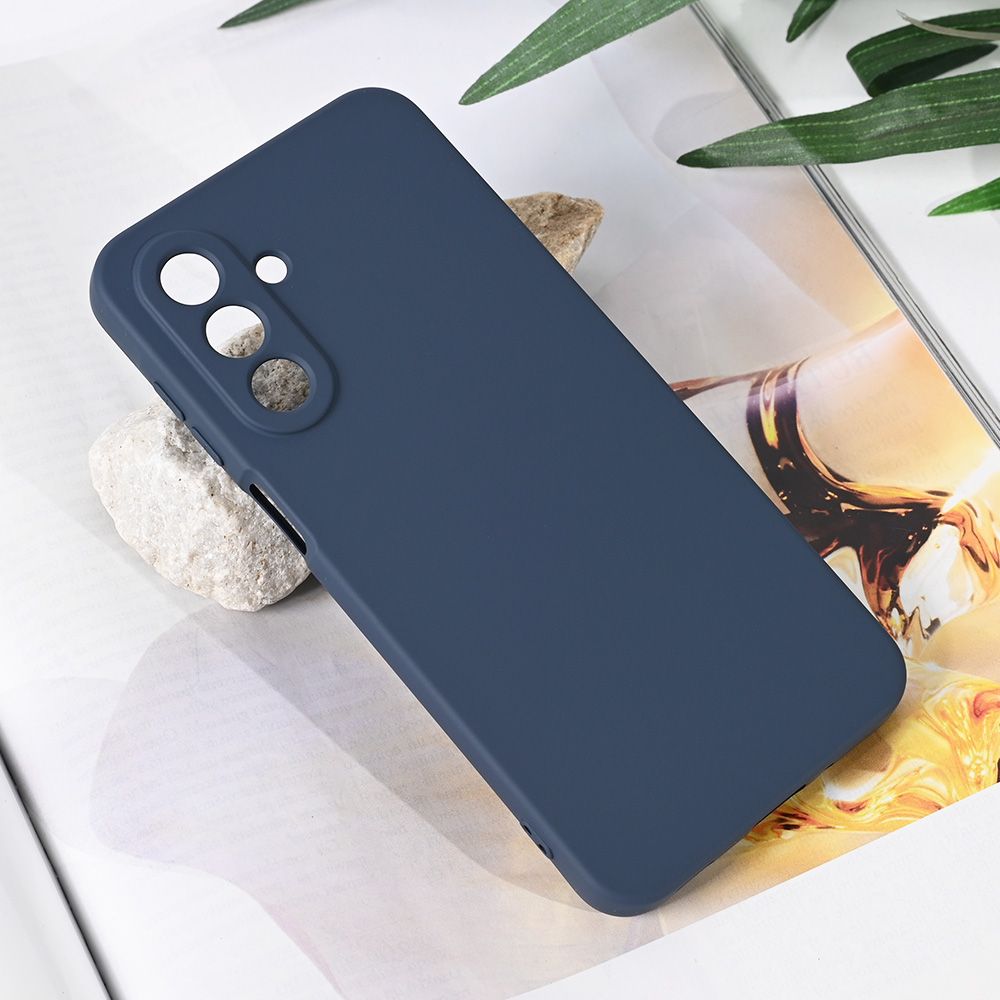 Maska za Samsung Galaxy A17 4G — Teracell Soft Velvet, tamno plava