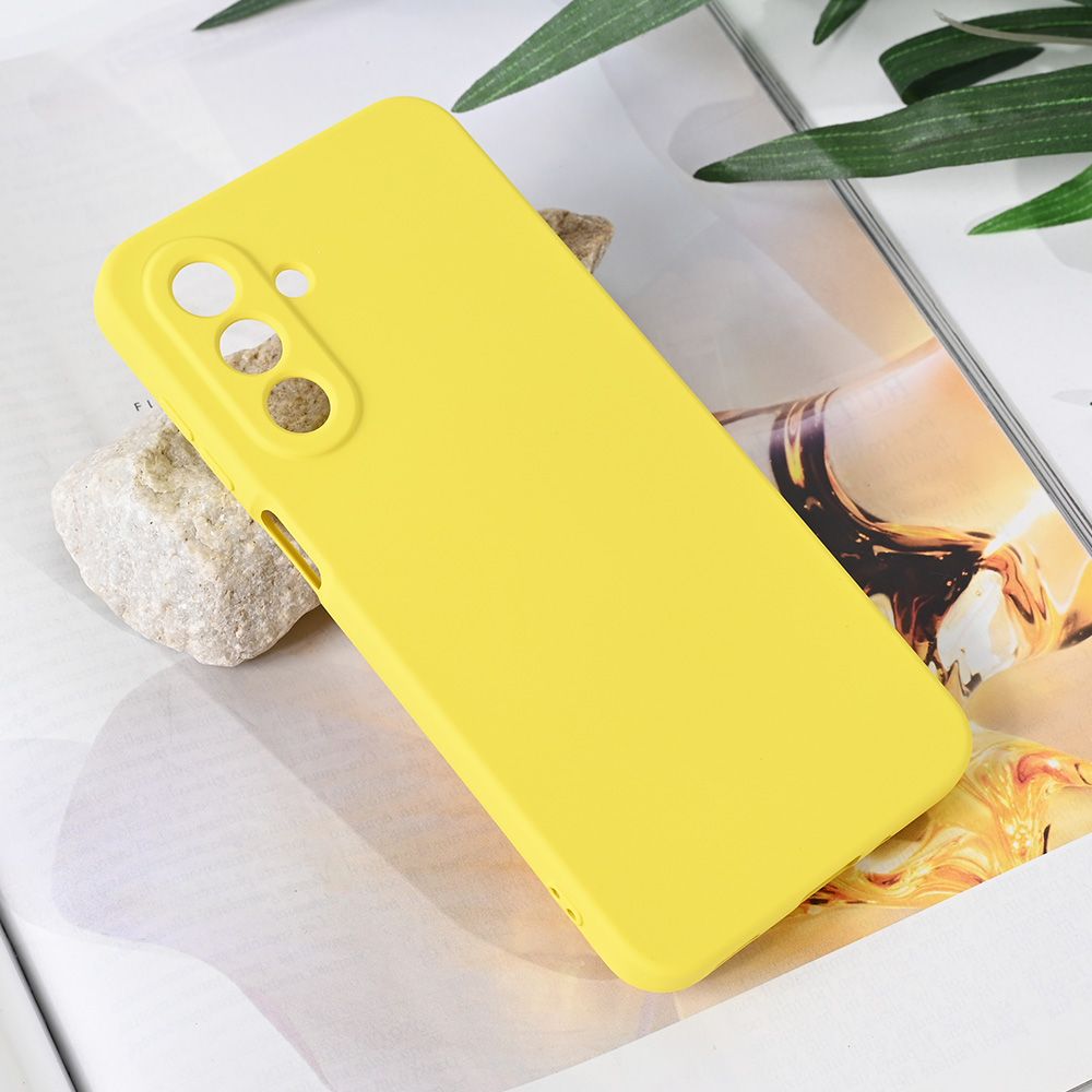 Maska za Samsung Galaxy A17 4G — Teracell Soft Velvet, zuta
