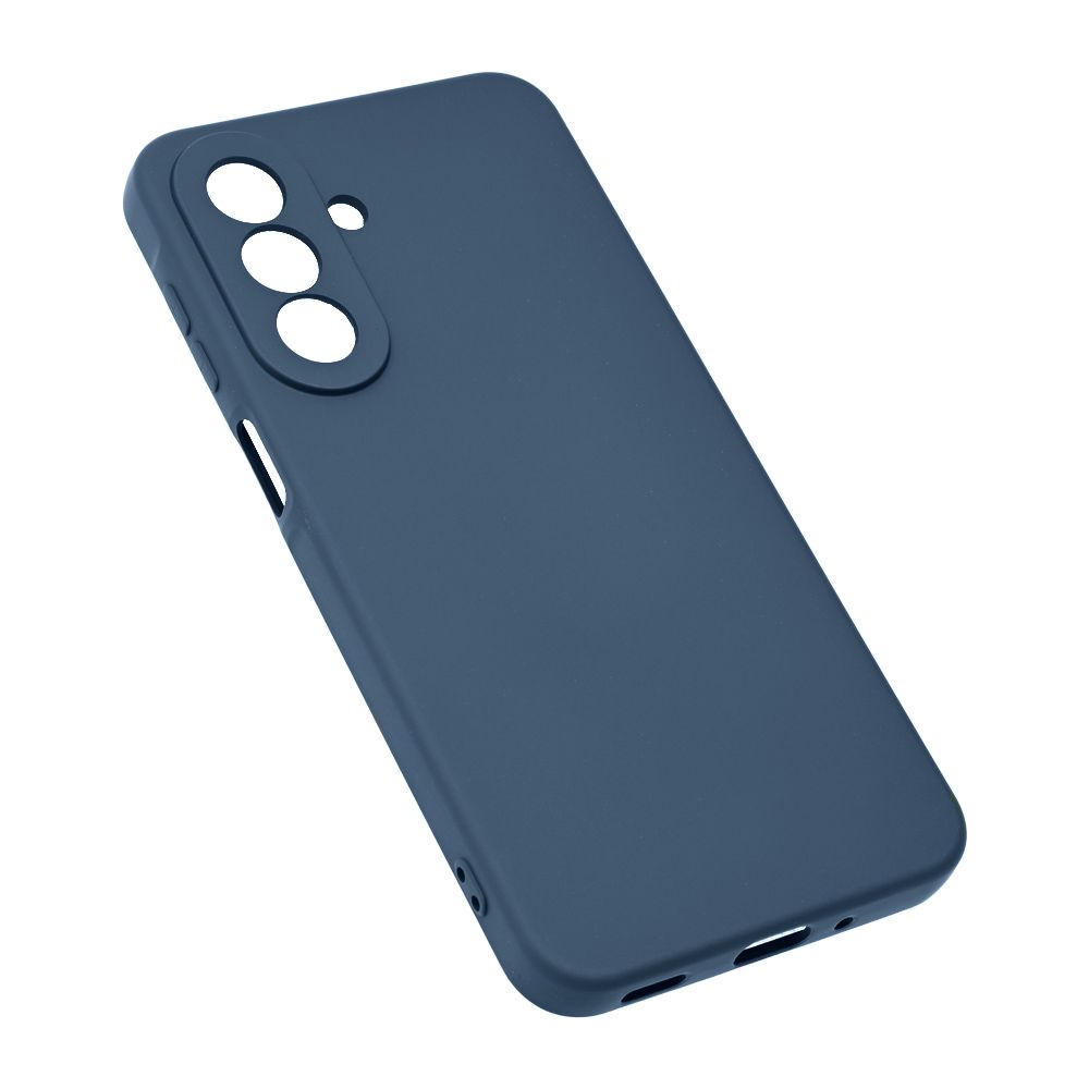 Maska za Samsung Galaxy A27 5G — Teracell Soft Velvet, tamno plava