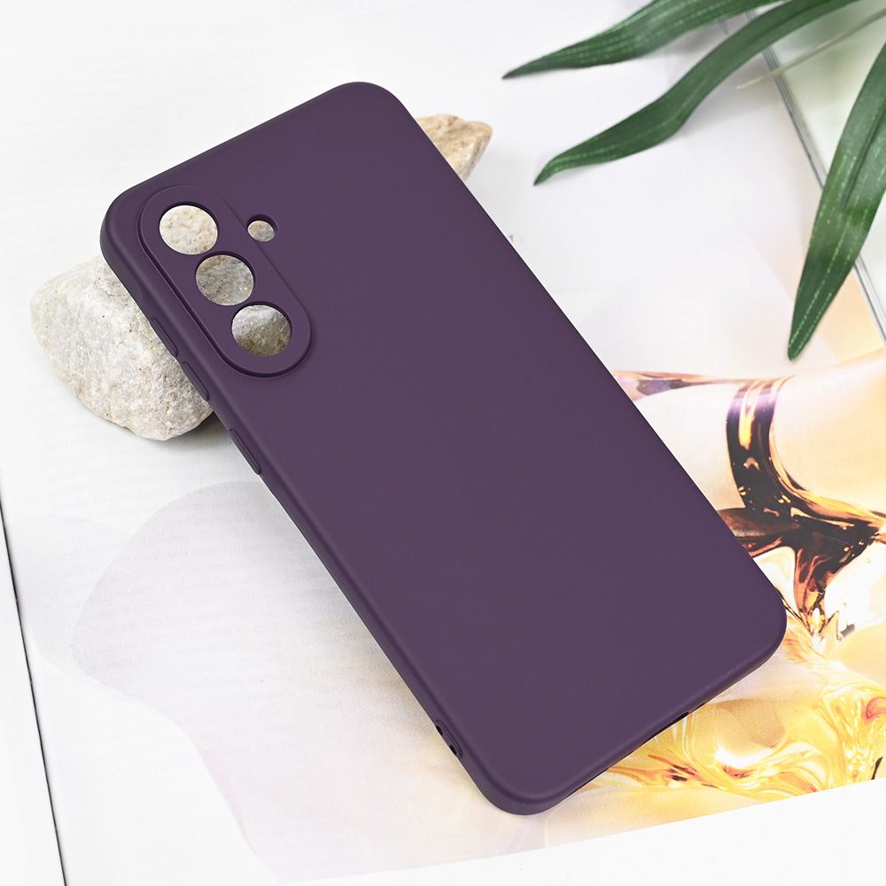 Maska za Samsung Galaxy A36 5G — Teracell Soft Velvet, ljubicasta
