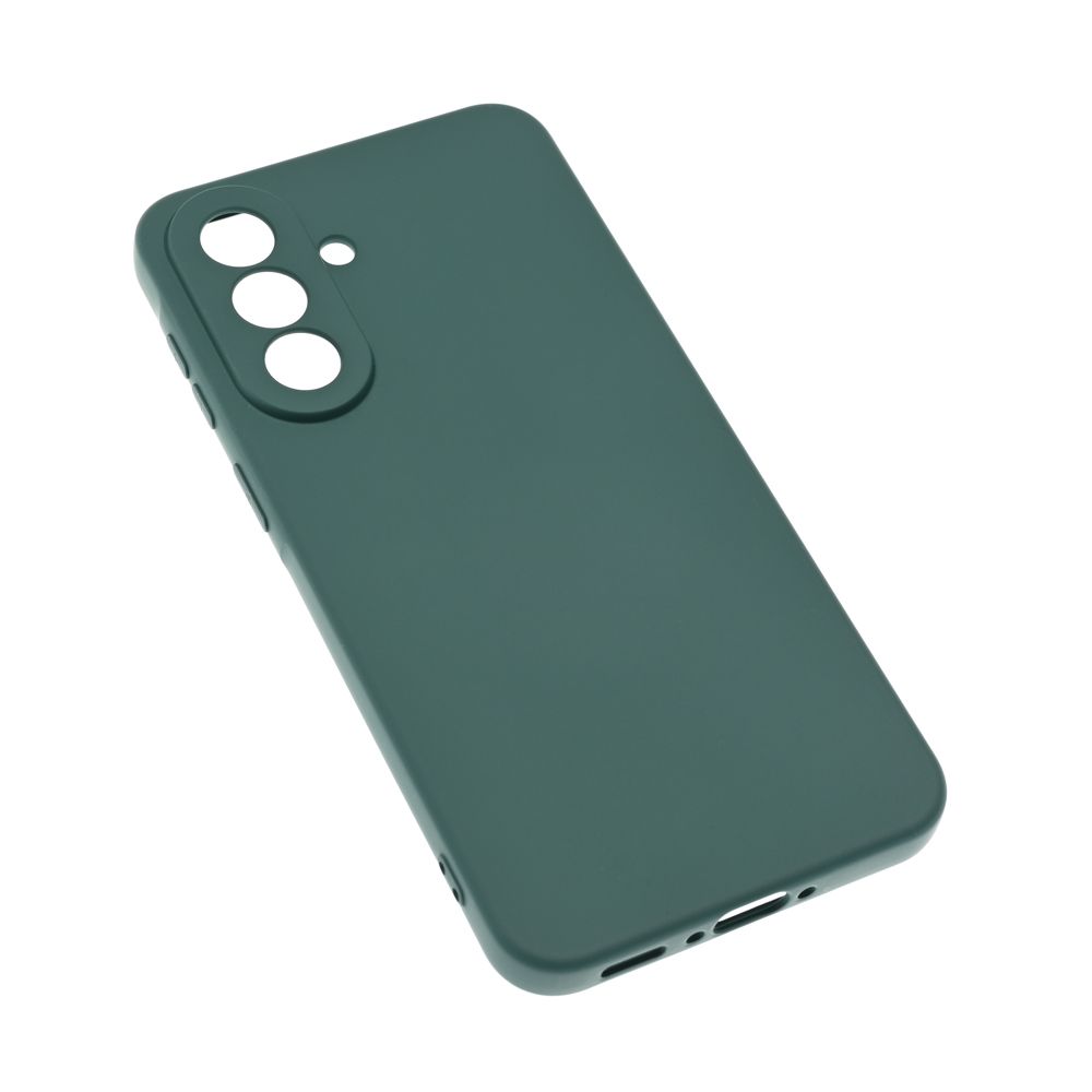 Maska za Samsung Galaxy A37 5G — Teracell Soft Velvet, tamno zelena