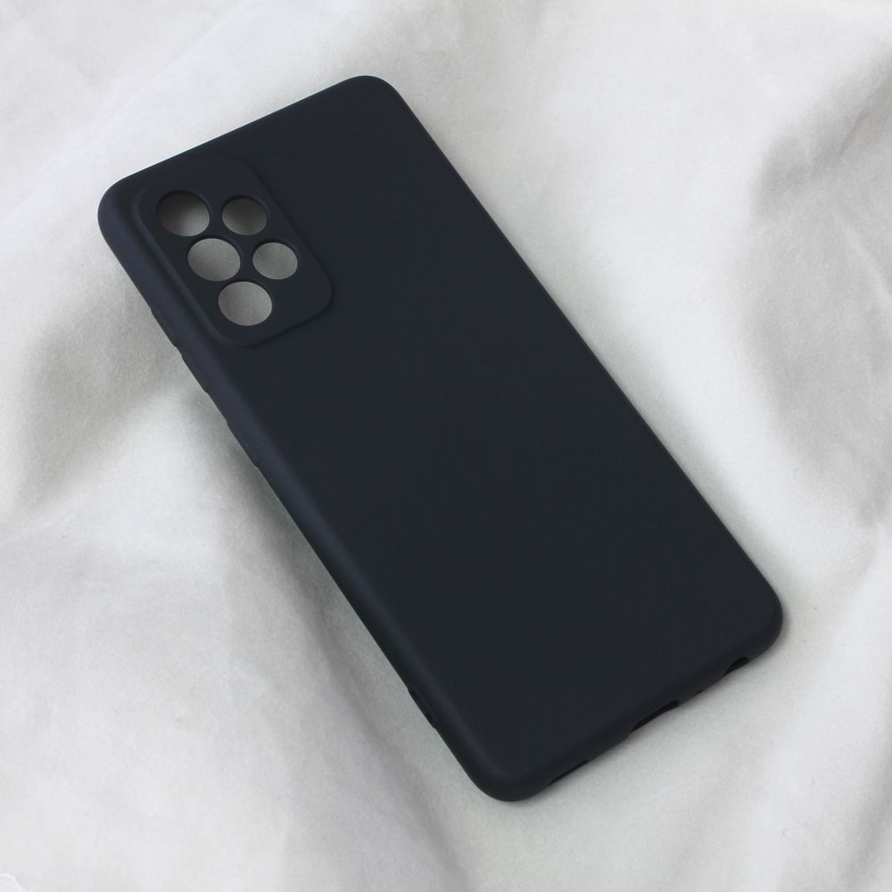 Maska za Samsung Galaxy A52s 5G — Teracell Soft Velvet, crna