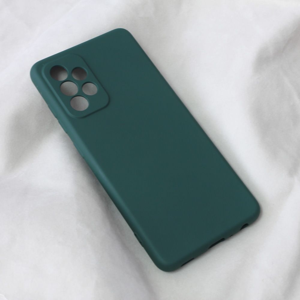 Maska za Samsung Galaxy A52s 5G — Teracell Soft Velvet, tamno zelena